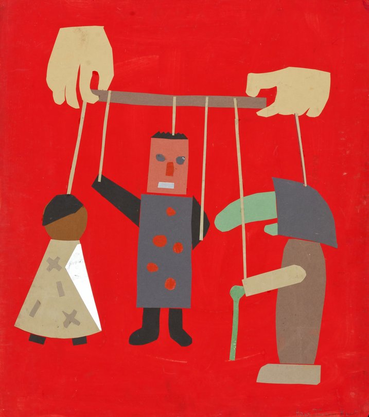 Archiv-Bild „Plakate Marionetten“