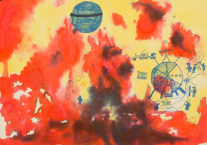 Archiv-Bild „Raumstation im Weltall“