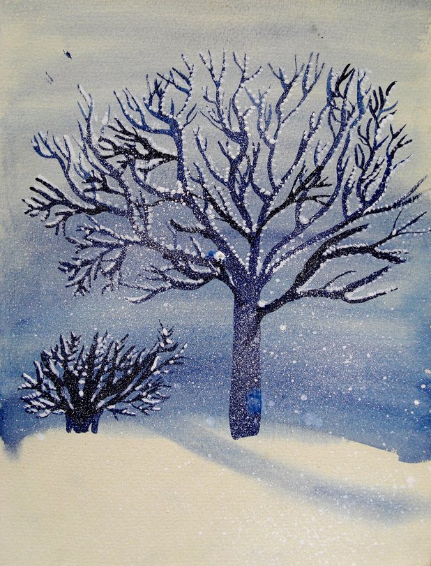 Archiv-Bild „Bäume im Winter“