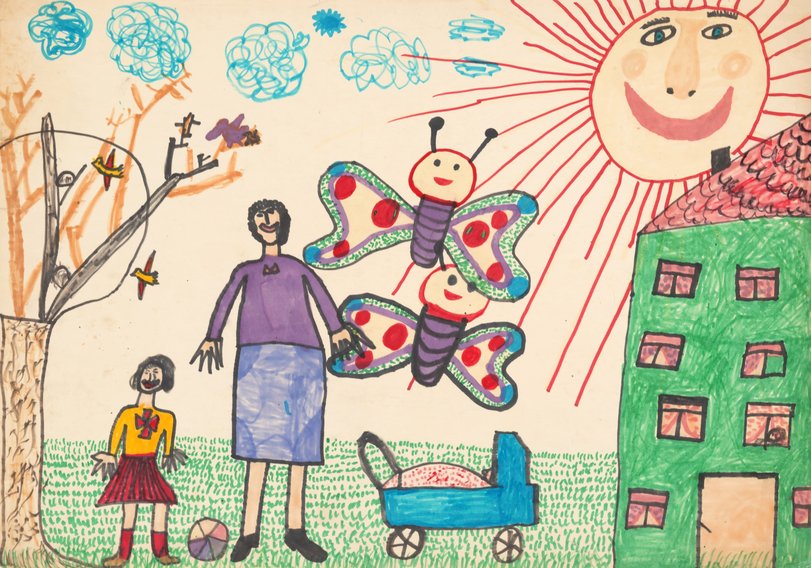 Archiv-Bild „In unserem Garten sind Schmetterlinge“