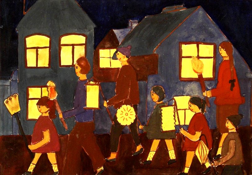 Archiv-Bild „1. Juni – Fackelzug durch unser Dorf“