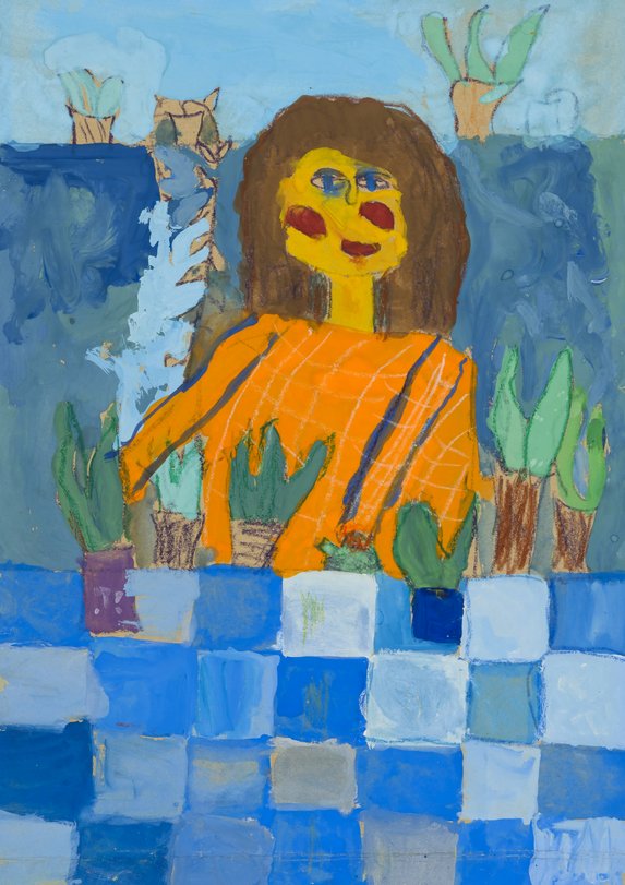 Archiv-Bild „Ich gieße die Blumen“