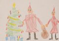 Archiv-Bild „Weihnachtsmann bringt Geschenke“