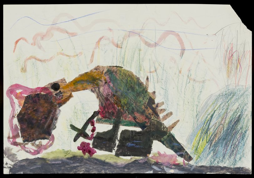 Archiv-Bild „Saurier / Marsbewohner“