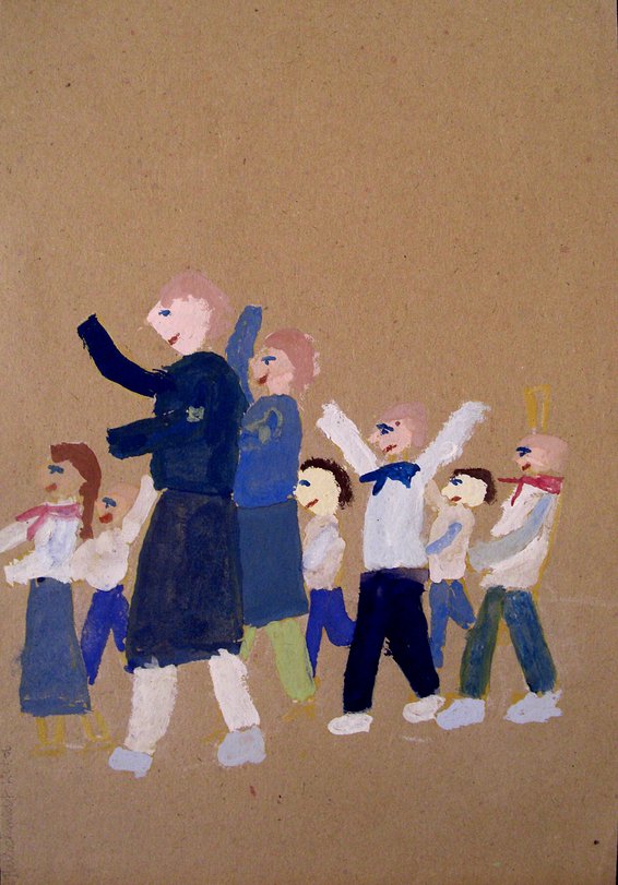 Archiv-Bild „Pioniere zur Friedensfahrt“