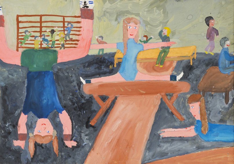 Archiv-Bild „Im Sportunterricht“