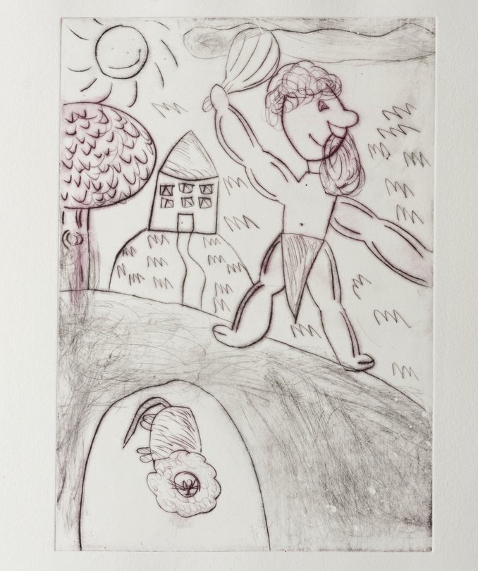 Archiv-Bild „Kinderkunstbuch: Die Taten des Herkules“