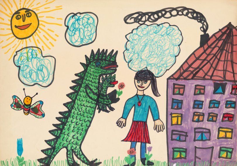 Archiv-Bild „Begegnung mit Drachenkind“