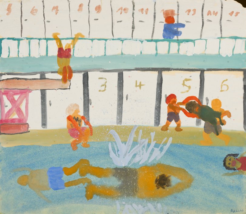 Archiv-Bild „In der Badeanstalt“