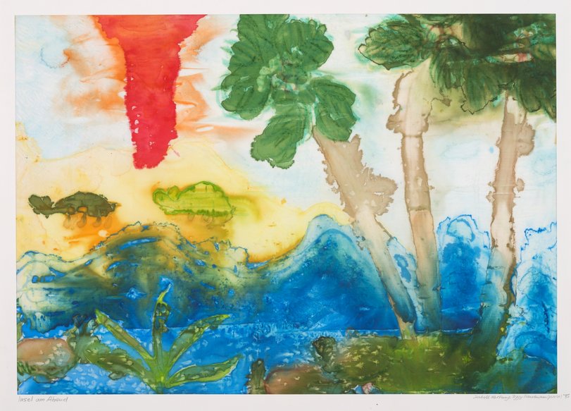 Archiv-Bild „Insel am Abend“