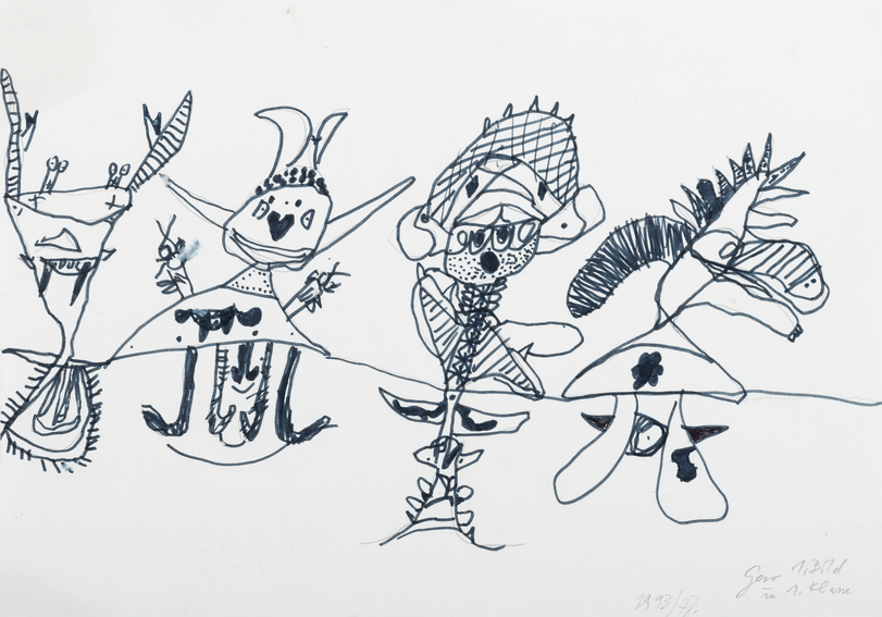 Archiv-Bild „Faschingsfiguren“