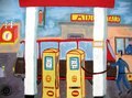 Archiv-Bild „Tankstelle“