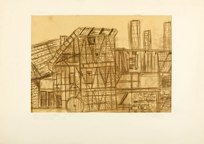 Archiv-Bild „Fachwerkhaus in Meiningen“