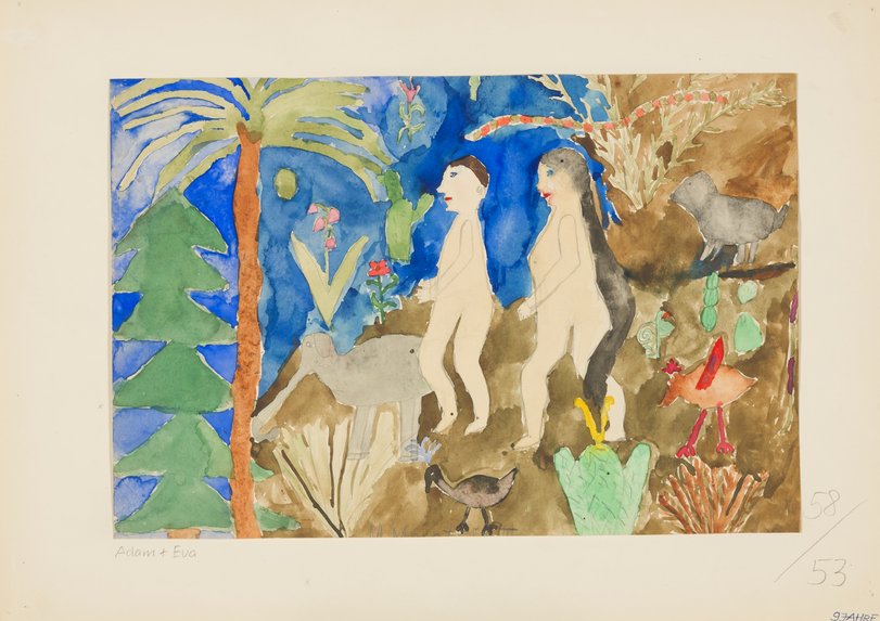Archiv-Bild „Adam und Eva“