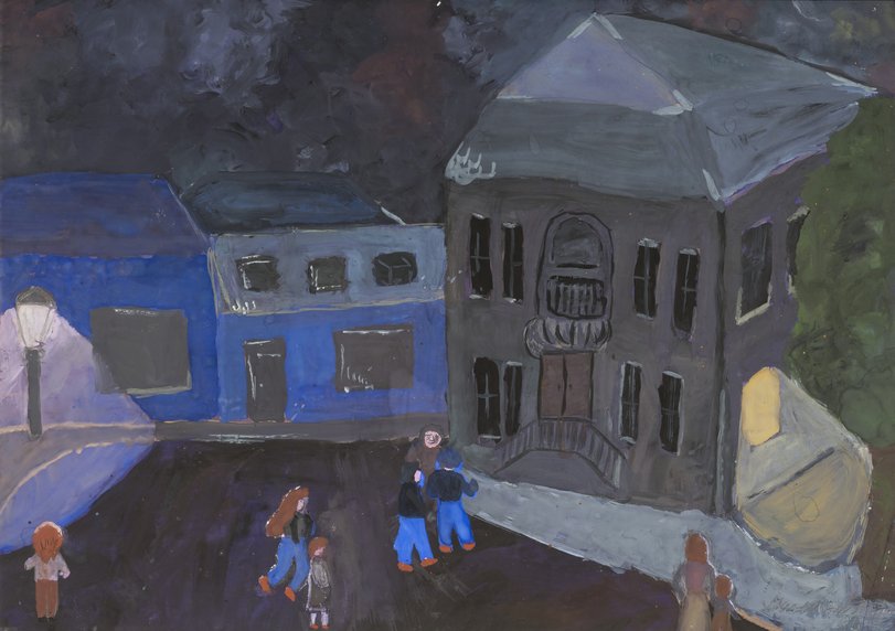 Archiv-Bild „Nachts auf der Straße“