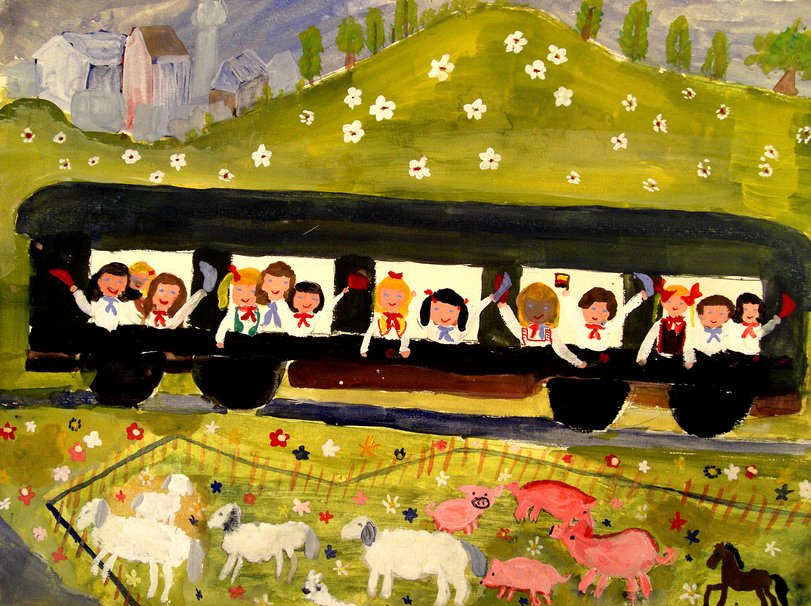 Archiv-Bild „Zugfahrt“