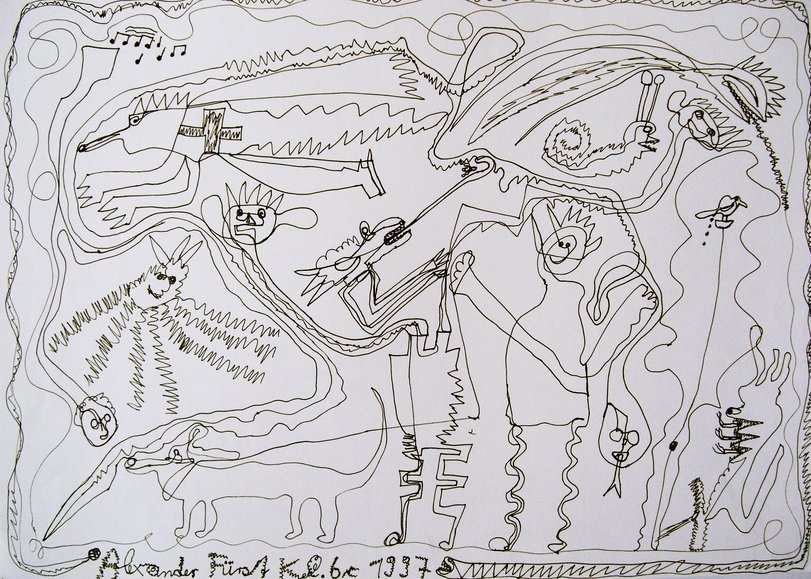 Archiv-Bild „Aus einer Linie“