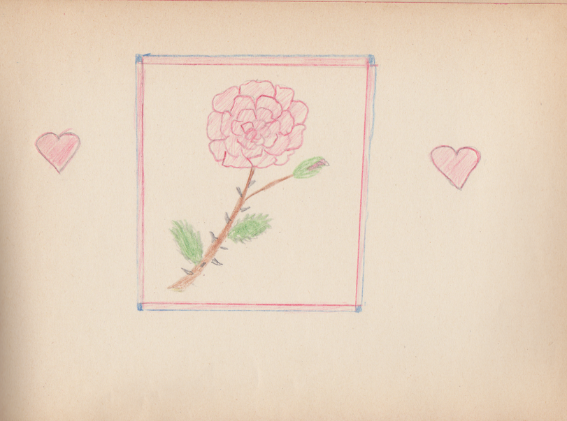 Archiv-Bild „Eintrag in ein Poesiealbum“