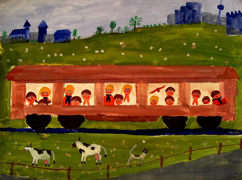 Archiv-Bild „Zugfahrt“