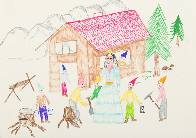 Archiv-Bild „Skiläufer“