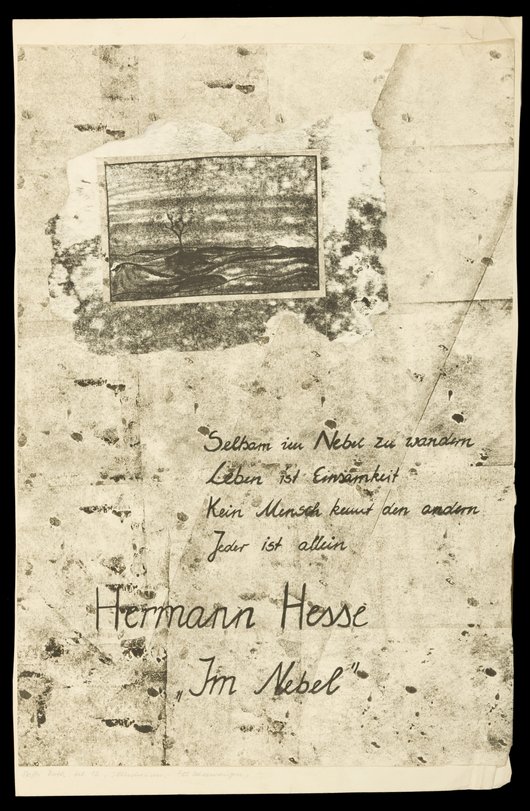 Archiv-Bild „H. Hesse: Im Nebel“
