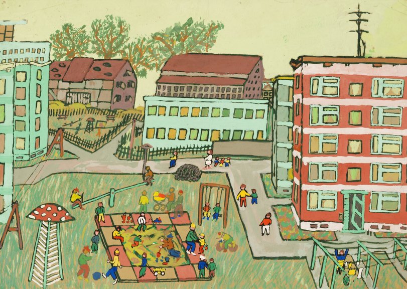 Archiv-Bild „In unserem Wohngebiet“