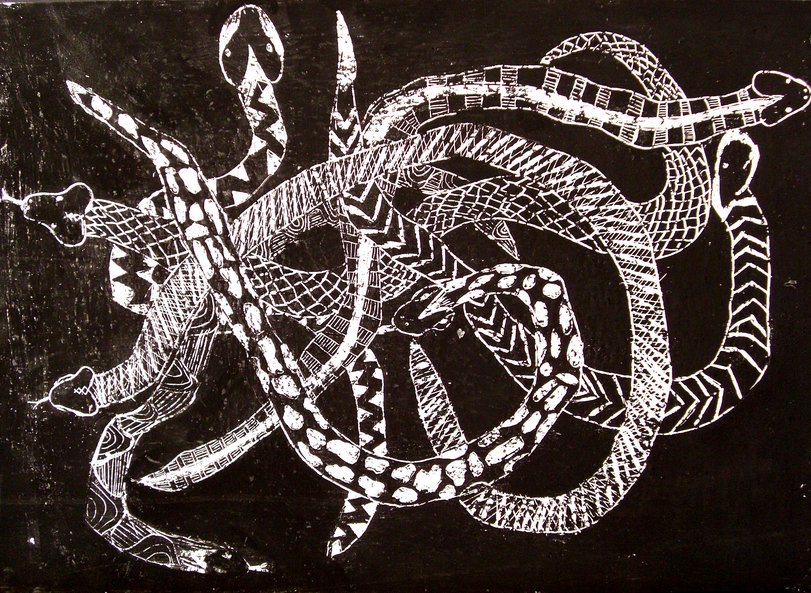 Archiv-Bild „Schlangensalat“