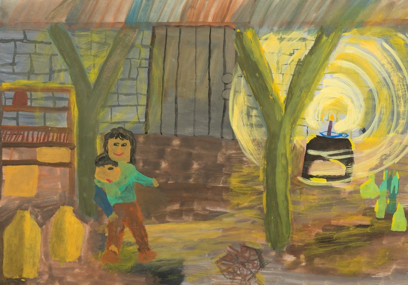 Archiv-Bild „Märchenbild (Das kleine Gespenst von Ottfried Preußler)“