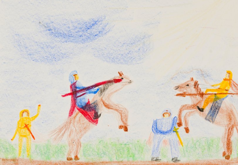 Archiv-Bild „Ritterkampf“