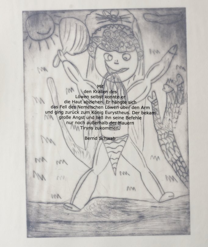 Archiv-Bild „Kinderkunstbuch: Die Taten des Herkules“