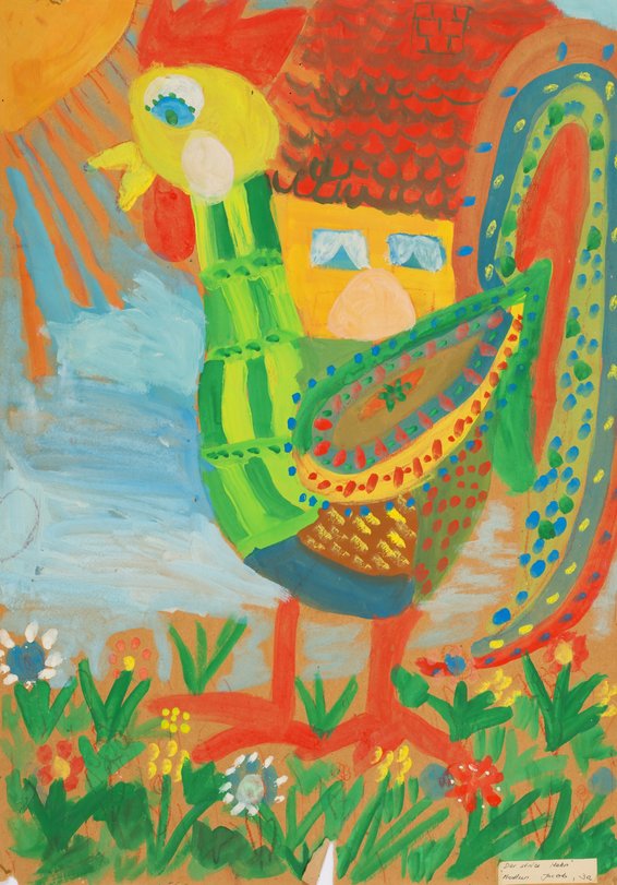 Archiv-Bild „Der stolze Hahn“