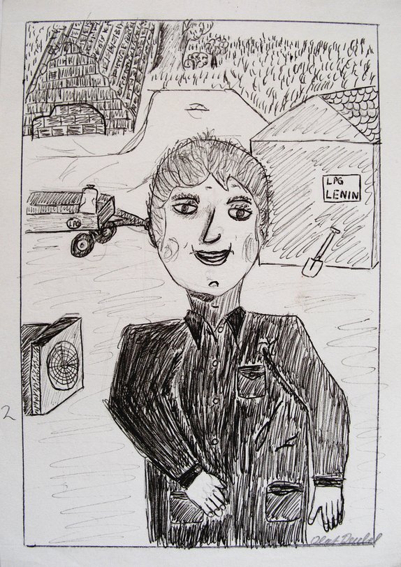 Archiv-Bild „In der LPG“