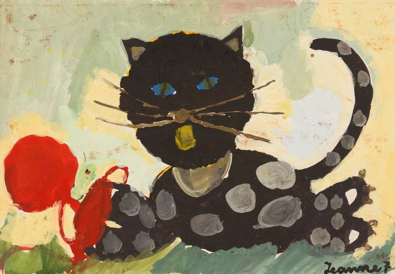 Archiv-Bild „Schwarze Katze“