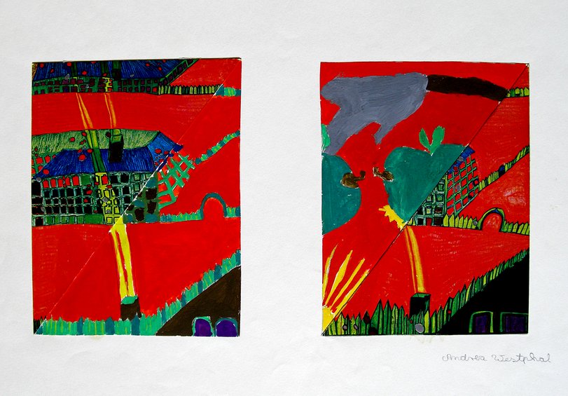 Archiv-Bild „Postkarten weitergezeichnet“