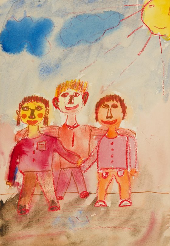 Archiv-Bild „Wir sind Freunde“