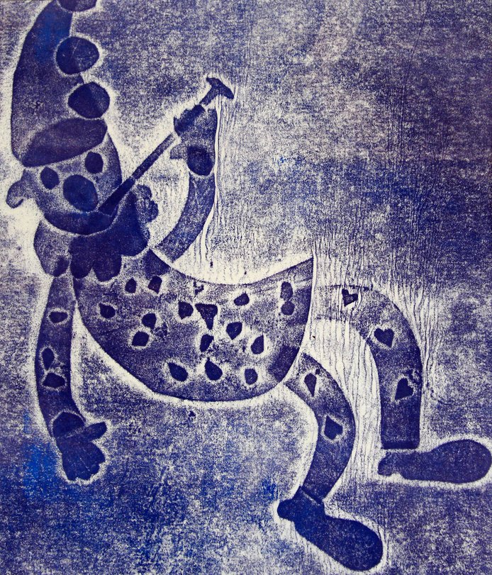 Archiv-Bild „Der Trompetenclown“