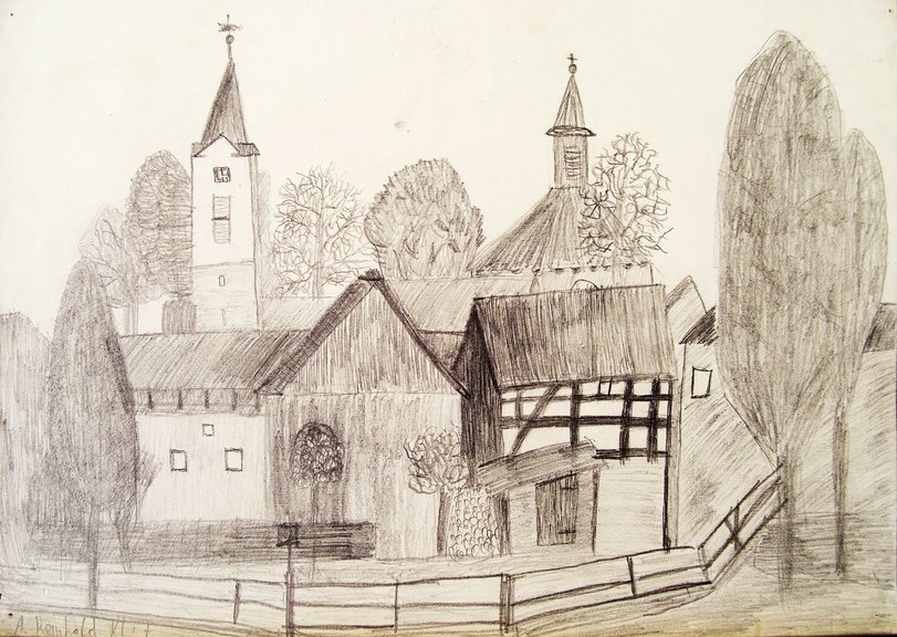 Archiv-Bild „Dorfansicht“