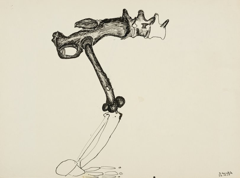 Archiv-Bild „Studie mit Holz und Knochenstrukturen“