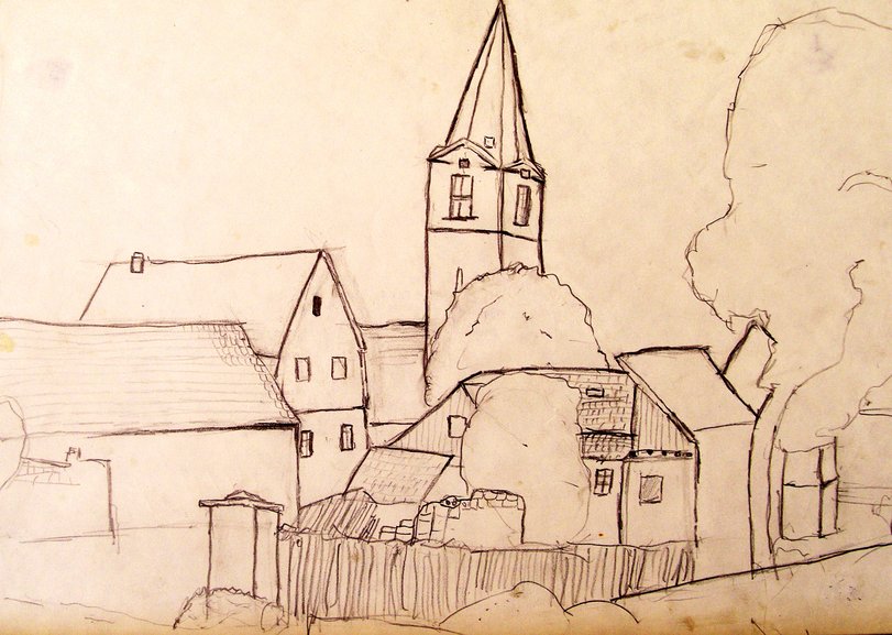 Archiv-Bild „Dorfansicht“