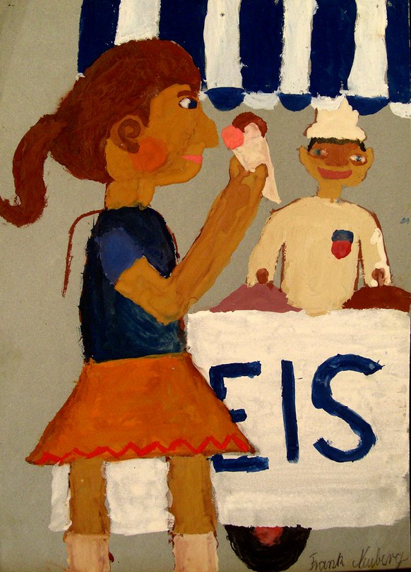 Archiv-Bild „Eis essen“