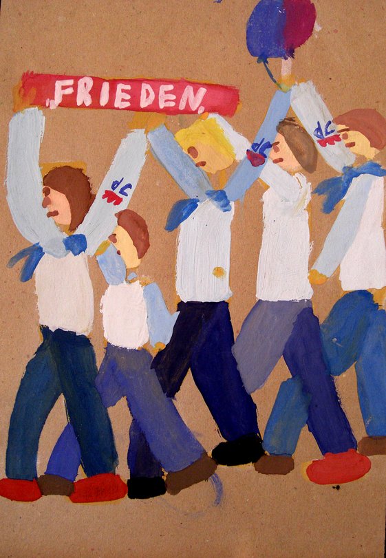 Archiv-Bild „Pioniere zur Friedensfahrt“