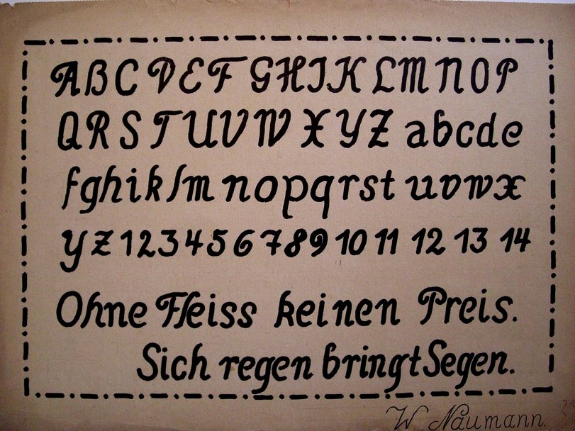 Archiv-Bild „Schriftkunde“