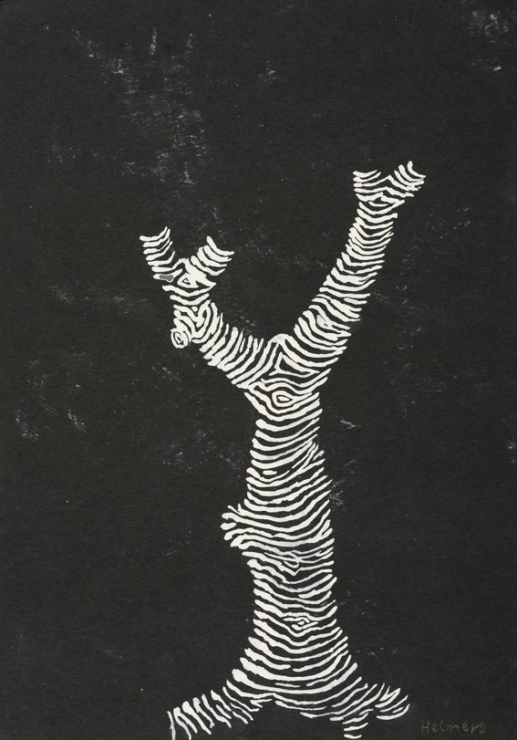 Archiv-Bild „Betrachtung einer Darstellung eines Baumes von Picasso“