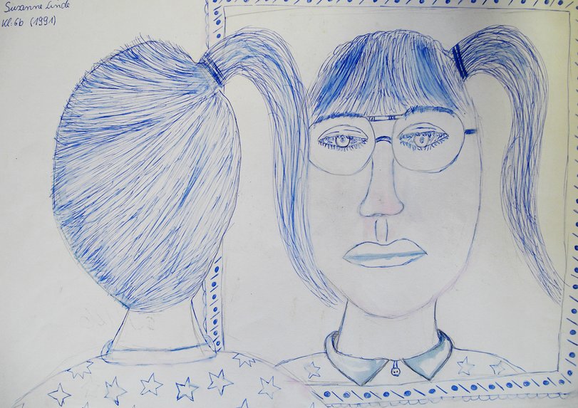 Archiv-Bild „Ich im Spiegel“