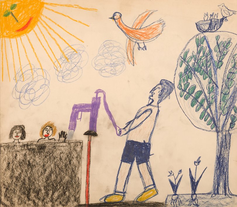 Archiv-Bild „Im Garten in Erfurt-Nord“