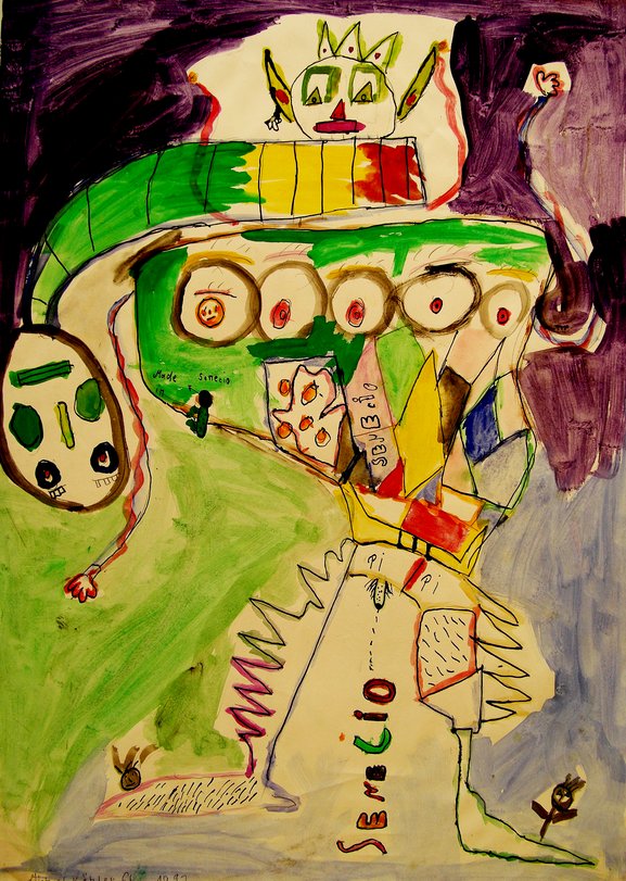 Archiv-Bild „Nach Senecio (Klee)“