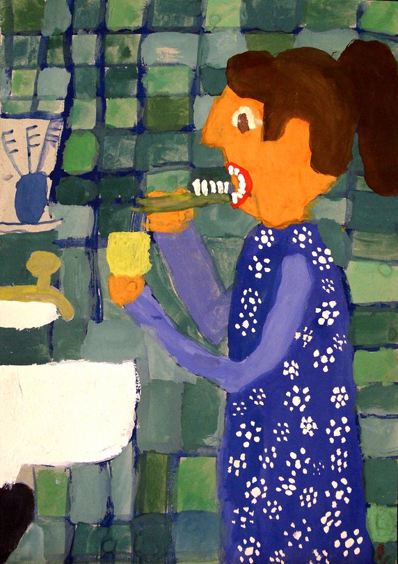 Archiv-Bild „Zähneputzen“