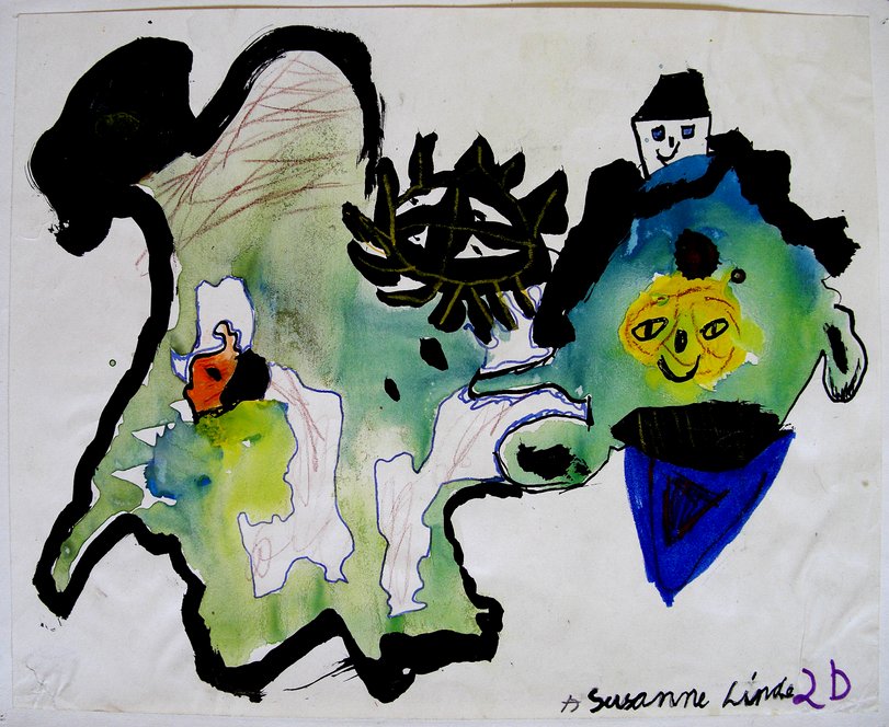 Archiv-Bild „Etwas aus den Klecksen machen“