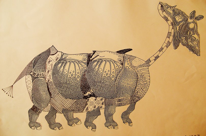 Archiv-Bild „Nach Dürer „Rhinozeros““