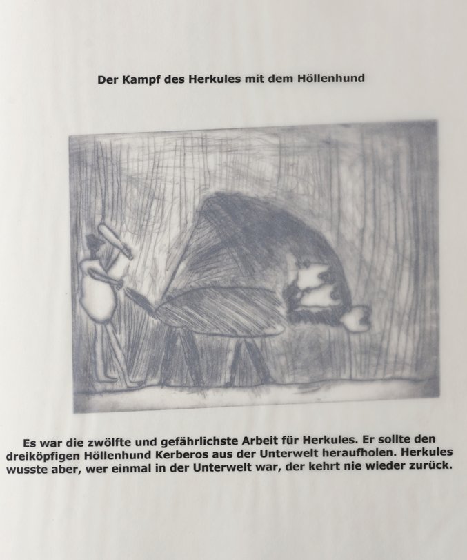 Archiv-Bild „Kinderkunstbuch: Die Taten des Herkules“